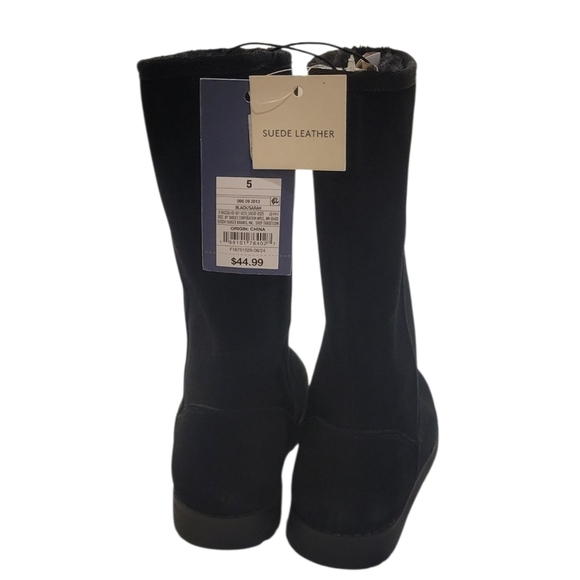 Universal Thread Black Winter Boots - Picture 5 of 6